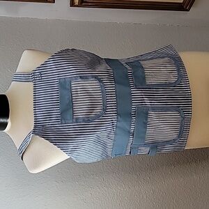 Kids waterproof apron with 3 pockets adjustable strap in back